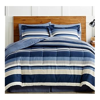 Amazon.com: Austin 8-Piece Queen Reversible Comforter