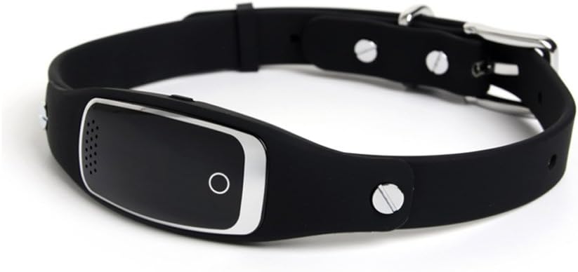 WUPO Pet Positioning Collar - Precise Tracking GPS Positioning for Pets Weighing Over 5 Kg, Waterproof, 2G Network Support, Black