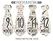 Months In Motion Monthly Baby Tie Stickers - Boy Month Milestone Necktie Sticker - Onesie Month Sticker - Infant Photo Prop for First Year - Shower Gift - Newborn Keepsakes - Fish Fishing