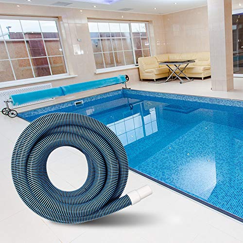 SPECILITE Heavy Duty Pool Hose 35ft, Swimming Pool Hose In-ground Pools Vacuum Hose with Swivel Cuff, 1-1/2-Inch