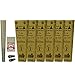 Pre Rolled Cones 1 1/4 Size – 50 Brown Classic Paper Tubes Natural Mystic Organic Rolling Papers With Tips Use Cone Loader Packing Sticks