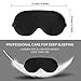 Natural Mulberry Silk Sleep Mask, VenusCare Super Smooth & Soft Breathable Lightweight eye mask with Adjustable Strap for women & men - Travel, Household, Meditation, Nap and Daylight Sleeping