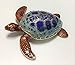 Znewlook Sea Turtle Crystal Studded Pewter Jewelry Trinket Box Czech Crystal Turtle Trinket from
