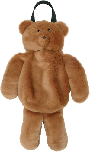 Amazon Merryjenny メリージェニー Bear Hand Bag F フリー Brn ブラウン ハンドバッグ