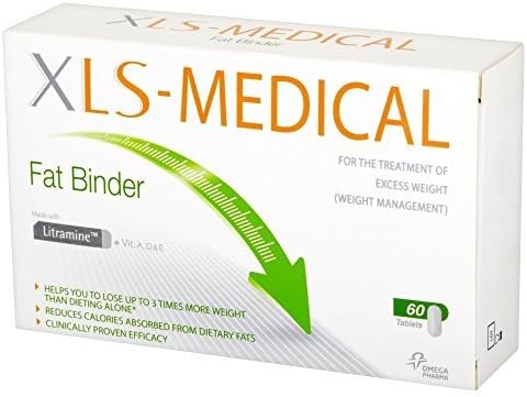 XLS Medical Fat Binder (60 Tablets) by XLS