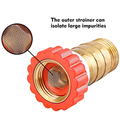 Solimeta LeadFree Brass, Water Pressure Regulator, Garden Hose