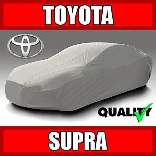 AutoPartsMarket Toyota Supra with Rear Spoiler 1993 1994 1995 1996 1997 1998 Ultimate Waterproof Custom-Fit Car Cover