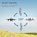 UDI U845 Voyager WiFi FPV UFO HexaCopter RC Drone with Real-time Aerial Photography 720P HD Camera App Controllable by Smart Devices
