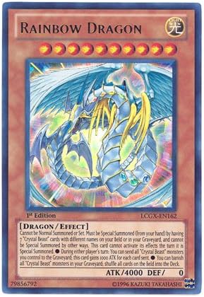Amazon 遊戯王 英語版 Lcgx En162 Rainbow Dragon 究極宝玉神 レインボー ドラゴン 1st Edition ウルトラレア トレカ 通販 Amazon 遊戯王 英語版 Lcgx En162 Rainbow Dragon 究極宝玉神 レインボー ドラゴン 1st Edition ウルトラレア トレカ 通販