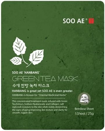 [SOOAE] HAN BANG GREEN TEA COLLAGEN MASK