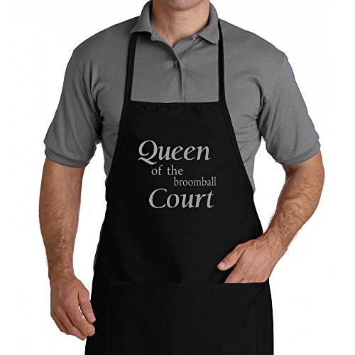 Eddany Queen of the Broomball court Apron