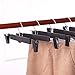 VEHHE Pants Hangers Skirt Hangers, 16 Pack Black Dress Trousers