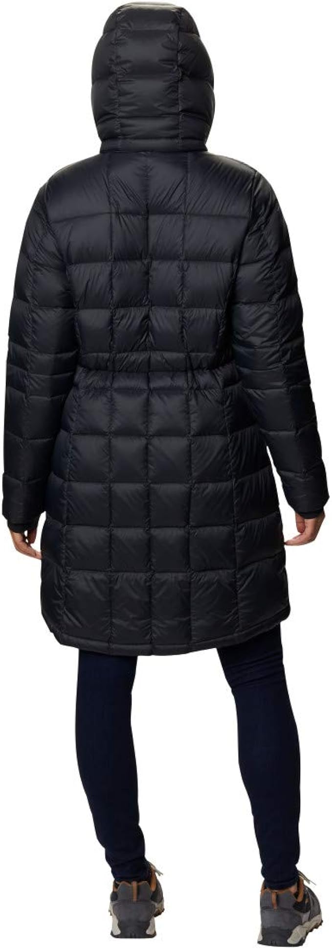 columbia hexbreaker long down jacket