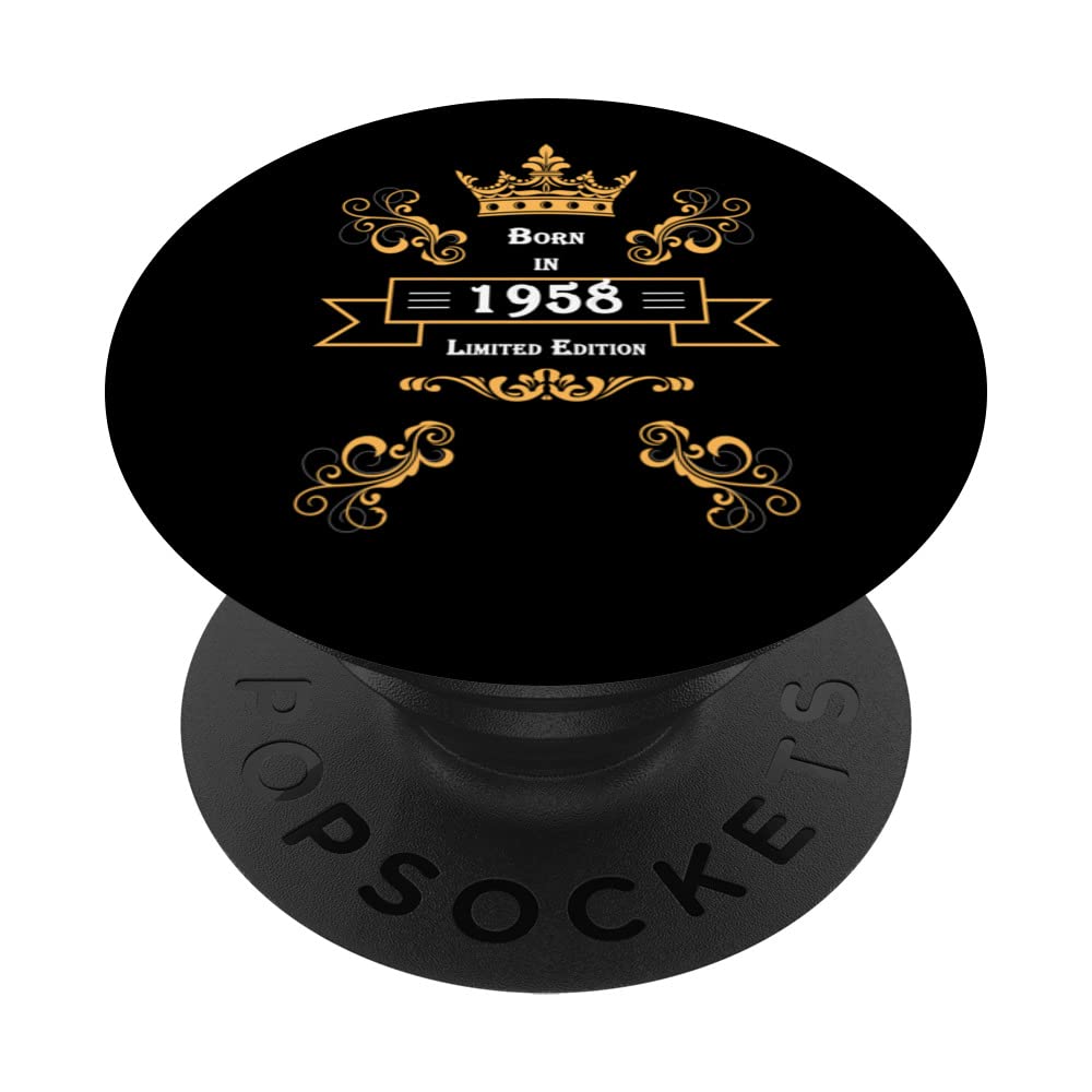 Born in 1958 PopSockets Swappable PopGrip