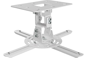 XINLEI Universal Projector Ceiling Mount Low Profile Projector Mount w/Retractable Arms and Multiple Adjustment Function PR14W