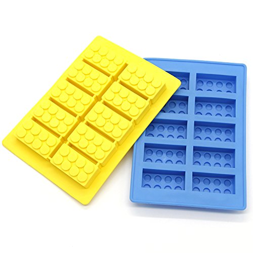 Coolrunner Building Bricks Ice Cube Tray or Candy Mold-2pcs sets
