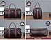 Moiré Forlenza Weekend Genuine Leather Luxury Mens Travel Duffel Bag Fits 17