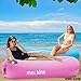 Mockins 2 Pack Blue Pink Inflatable Lounger Hangout Sofa Bed with Travel Bag Pouch The Portable Inflatable Couch Air Lounger is Perfect for Music Festivals and Camping Accessories Inflatable Hammock …thumb 2