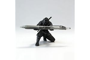 3D printed ninja Pen Holder Unique and Figurine Functional Desk Organizer Decorative Office Accessory for Home or Workspace