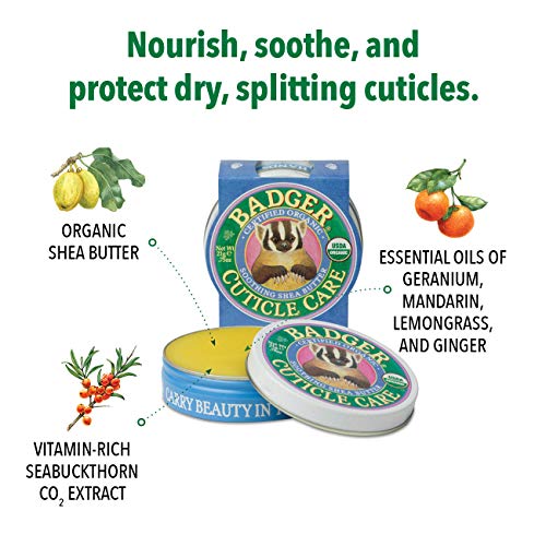 Overall, Badger Cuticle Care is a great option for anyone looking for a natural and effective way to care for their cuticles and maintain healthy-looking nails. Description by ChatGPT.