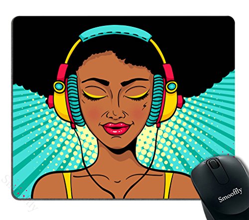 Mouse pad -alfombrilla p/mouse RECTANGULAR- AFRO POP