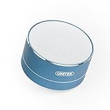 Unitek Wireless Bluetooth Speakers, 3W Stereo Bluetooth Speakers V4.0, Loud Stereo Sound, Build in Microphone for iPhone 7 Plus, Samsung S7 edge- Blue Coral