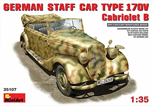 MINIART 35107 1/35 German Staff Car Typ 170V Cabriolet B MNAS5107