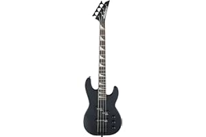 Jackson JS Series Concert Bass JS1X, Satin Black, Amaranth Fingerboard