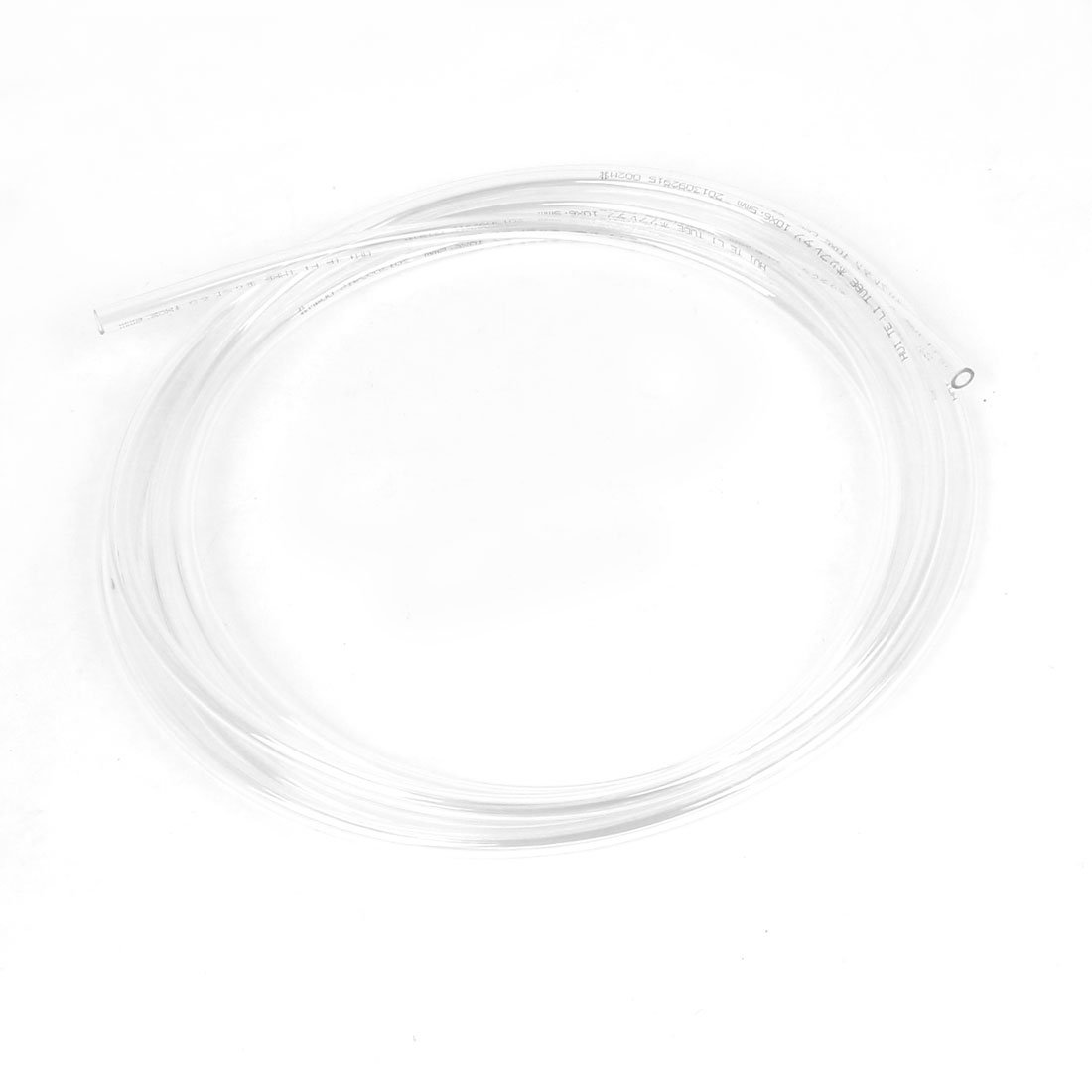 uxcell 5 Meter 16.4Ft 10 x 6.5mm Pneumatic Air PU Hose Pipe Tube Clear