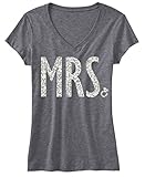 NoBull Woman Apparel Women's MRS. Glitter Bride Shirt