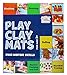 PlayClay Mats for Kids by Trunkworks | 11 Play Mats for Clay or PlayDoh or Dough for Ages 3 and up | Develops Motor Skills, Imagination, Creativity | Family Travel Games for 3, 4, 5, 6 Years