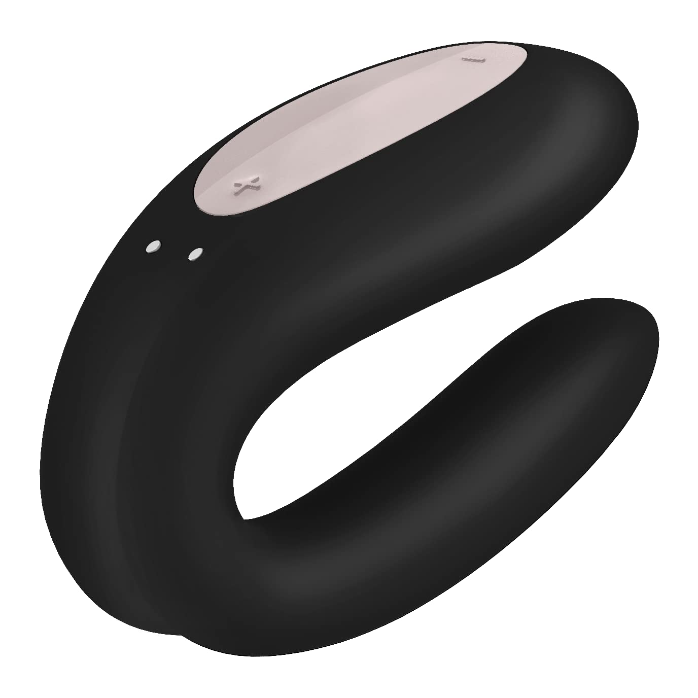 Satisfyer Double Joy Connect App | Couple Vibrator | Vibrating Pleasure Toy | Enhances Stimulation for Clitoris G-Spot & Penis | Waterproof (IPX7) & Rechargeable | Adult Sex Toy Massager in Black