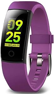 Waterproof Health Tracker,MorePro Fitness Tracker Color Screen Sport Smart Watch,Activity Tracker with Heart Rate Blood Pressure Calories Pedometer Sleep Monitor Call/SMS Remind for Smartphones Gift.