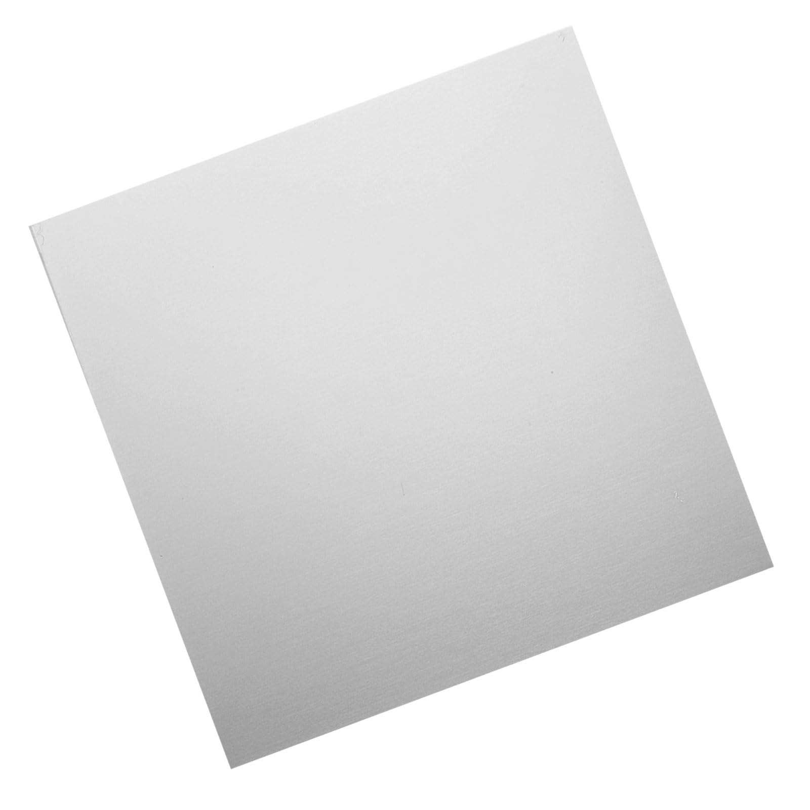 Photo 1 of uxcell 304 Stainless Steel Sheet Plate, 8" x 8", 20 Gauge (0.8mm) Thickness, Stainless Steel Plate with Gloves for Crafting, Modelers, Jewelry, Repairs, Electrical Repairs (Silver)