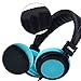 Kids Headphones with Microphone On-Ear Headset Made for iPhone, iPod, iPad, Samsung, HTC, LG and More (NT-H2 Teal)