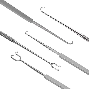 thumbnail image 2 of 2-Piece Premium Surgical Weitlaner Retractor Set: 5.5" & 7" Blunt 3x4 Prongs 2 of 6