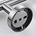 KES Bath Double Roll Toilet Paper Holder Wall Mount Dual Tissue Hook SUS304 Stainless Steel, Brushed Finish, BPH202S2-2