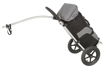 M-Wave Einspur-Gepäckfahrradanhänger Shop and Ride Schwarz