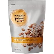 Wickedly Prime Roasted Cashews, Honey Sesame, 12 Ounce