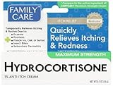 [3-Pack] Hydrocortisone 1% Anti-itch Cream - Compare to Cortaid - 0.5 Oz Tubes