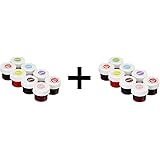 Wilton Set of 8 Icing Colors (Set of 16)
