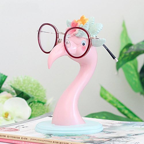 HUNGER Flamingo Eyeglass Spectacle Holder Handmade Stand for Office Desk