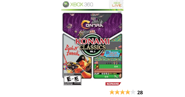 konami classics xbox 360