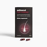 Orthomol Hair Intense, Micronutrients for Healthy Hair, Biotin, Vitamin B6, B12, Zinc, Selenium, Copper, Thiamin, L-methionine, L-cysteine, Pantothenic Acid, Capsules, 30-Day Supply