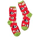 Socksmith Womens' Novelty Crew Socks "Guinea Pigs" - 1 pair (Pink)