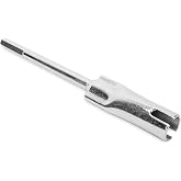 Eaz-Lift Camco Trailer Scissor Jack Slotted Drill Attachment, 8 in, 48862 | Fits Standard 3/8 In Chuck, Ends Hand Cranking, Speeds RV Setup and Takedown, for Manual Stabilizers