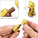 Hulless 30 pcs Mini Animals Erasers, Non-Toxic Novelty Erasers Toys Best for Kids Fun Games and Collection.