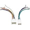 RED WOLF Radio Install Wiring Harness for Nissan 1995-2008, Infiniti 1990-2008 Replacement for Aftermarket Power/Speaker Stereo Plug Connector Non Bose System