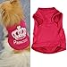 Hot Dog Clothes,Laimeng,New Pet Puppy Dog Cat Summer Shirt Vest T-Shirt Clothes (M, Red)