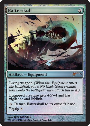 Magic: the Gathering - Batterskull - Grand Prix Promo - Unique & Misc. Promos - Foil